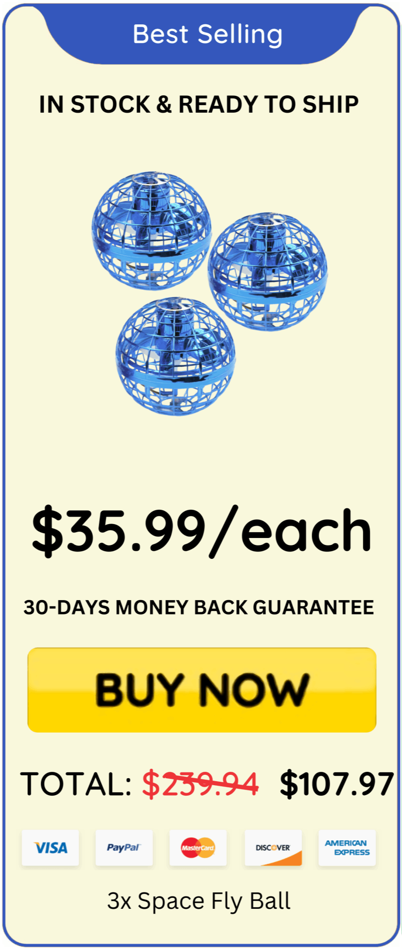Space Fly Ball offer price 